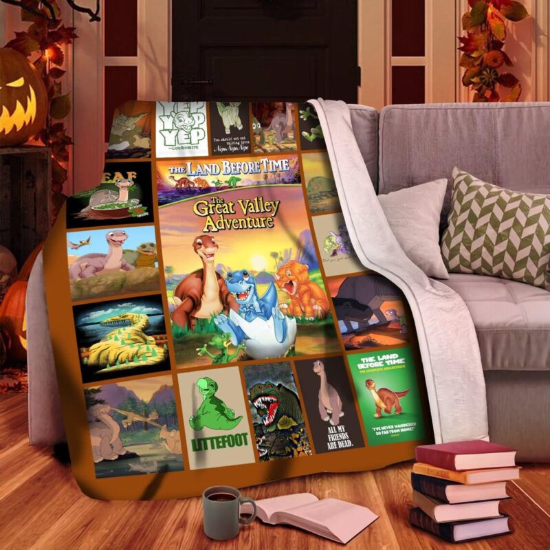 The Land Before Time Blanket