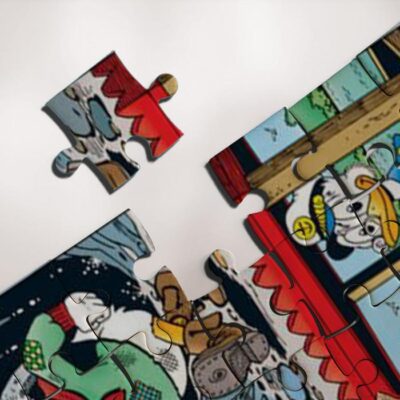 The Life and Times of Scrooge McDuck Jigsaw Puzzle Game Scrooge McDuck Fan Gift 3