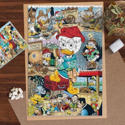 The Life and Times of Scrooge McDuck Jigsaw Puzzle Game