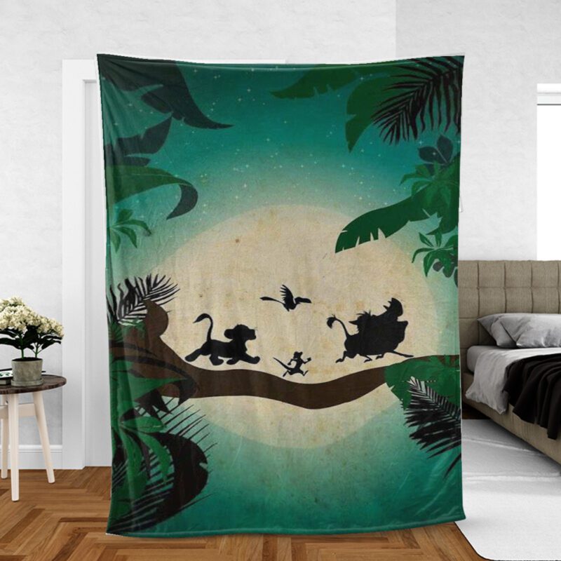 The Lion King Hakuna Matata Comfy Sofa Throw Blanket Gift