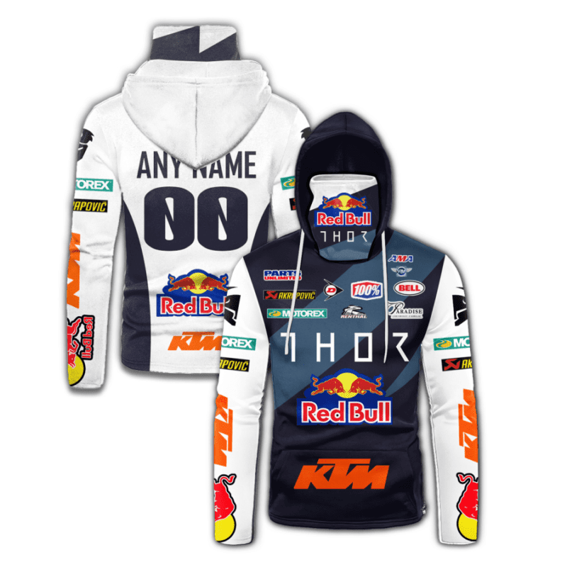 Thor Red Bull Ktm Factory Motogp Racing Gaiter Hoodie 686