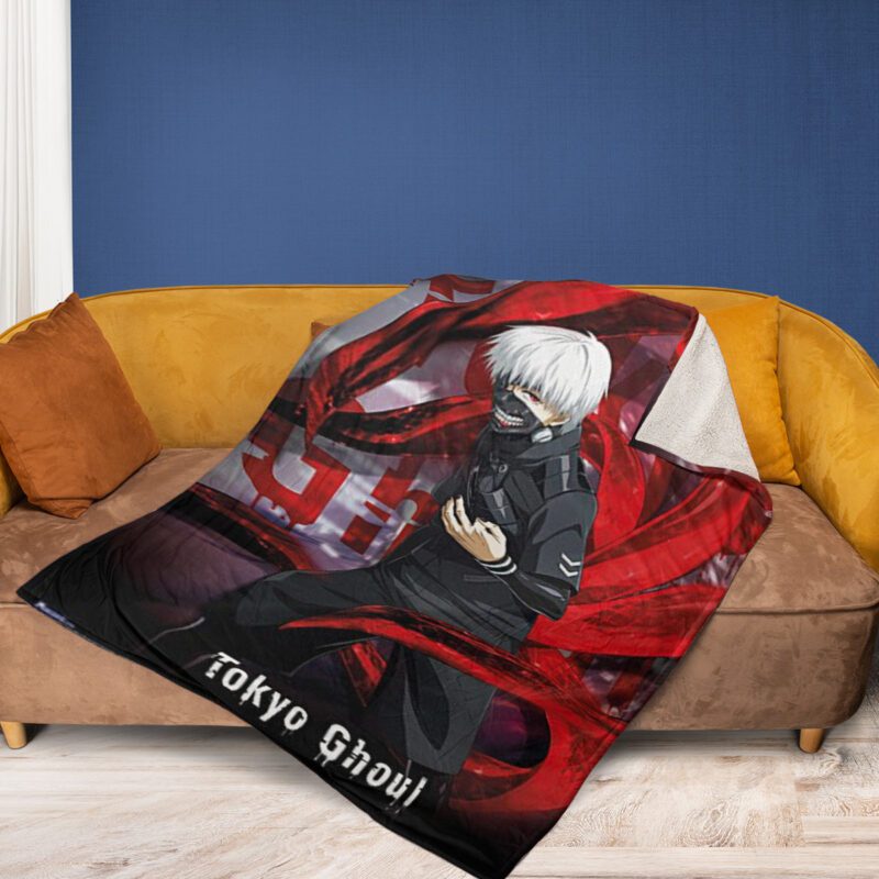 Hideyoshi Nagachika Tokyo Ghoul Comfy Sofa Throw Blanket Gift