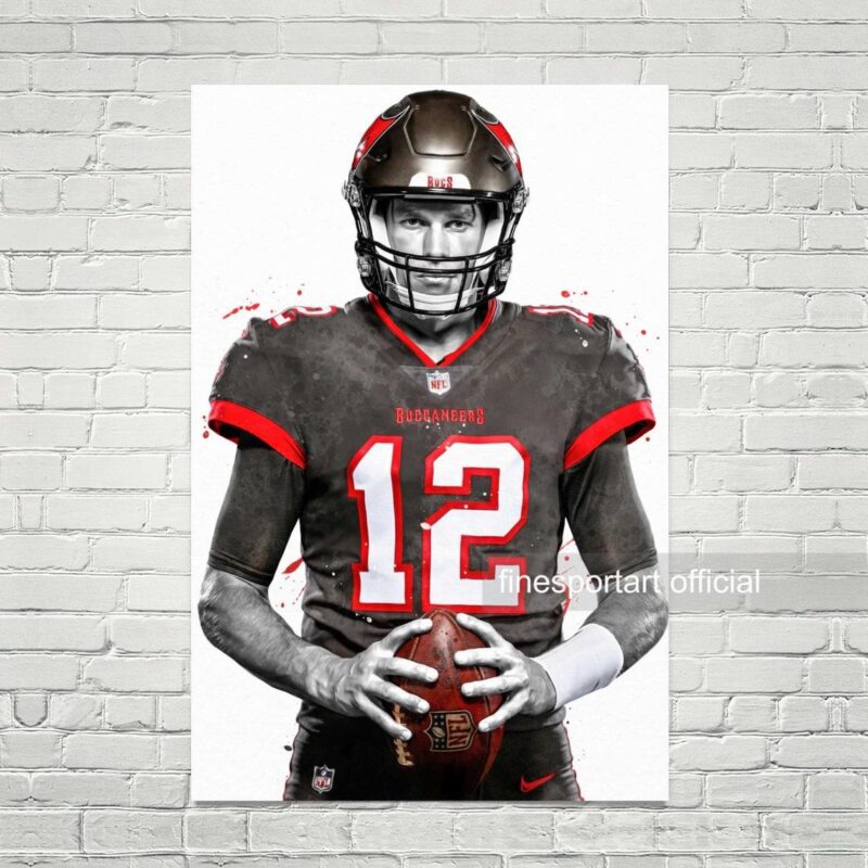 Tom Brady Tampa Poster