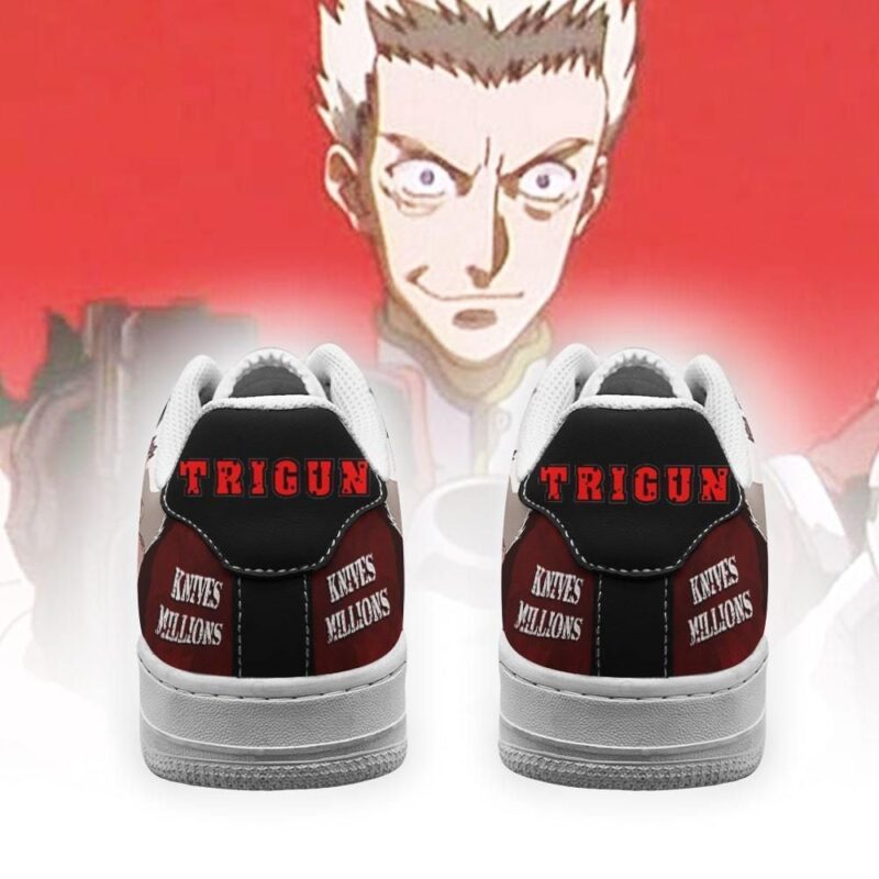 Trigun Shoes Knives Millions Sneakers Anime Shoes Air Force 1 Sneakers 2