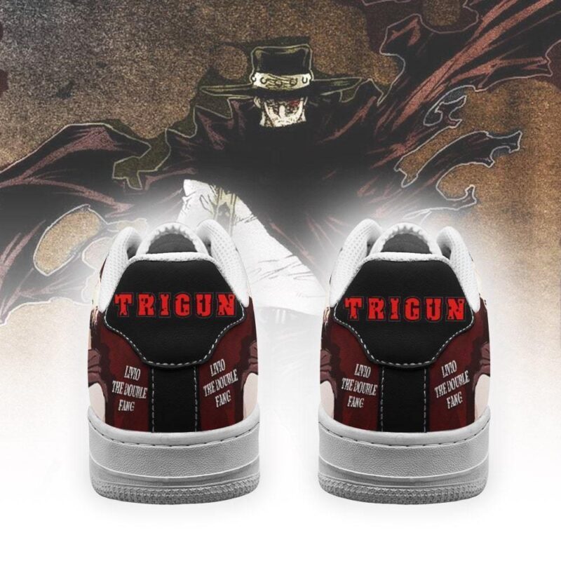 Trigun Shoes Livio The Double Fang Sneakers Anime Shoes Air Force 1 Sneakers 2