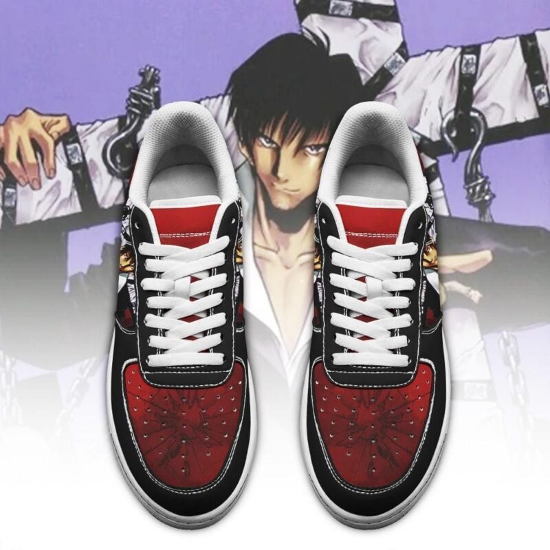 Trigun Shoes Nicholas D. Wolfwood Sneakers Anime Shoes Air Force 1 Sneakers 1