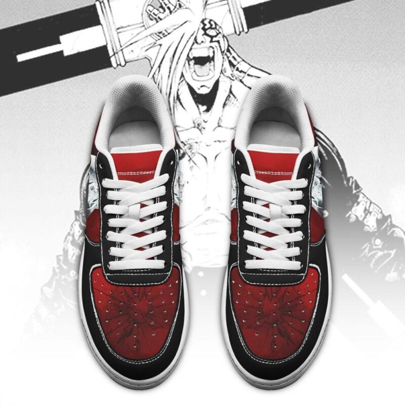Trigun Shoes Razlo the Tri Punisher of Death Sneakers Anime Shoes Air Force 1 Sneakers 1