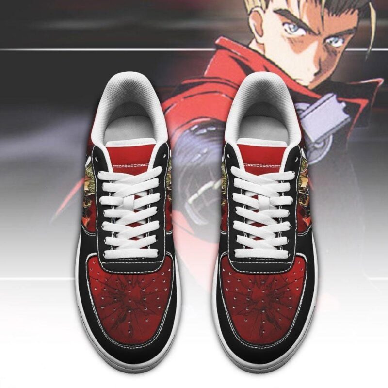Trigun Shoes Vash The Stampede Sneakers Anime Shoes Air Force 1 Sneakers 1