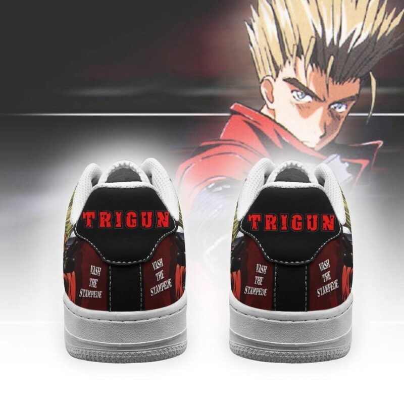 Trigun Shoes Vash The Stampede Sneakers Anime Shoes Air Force 1 Sneakers 2