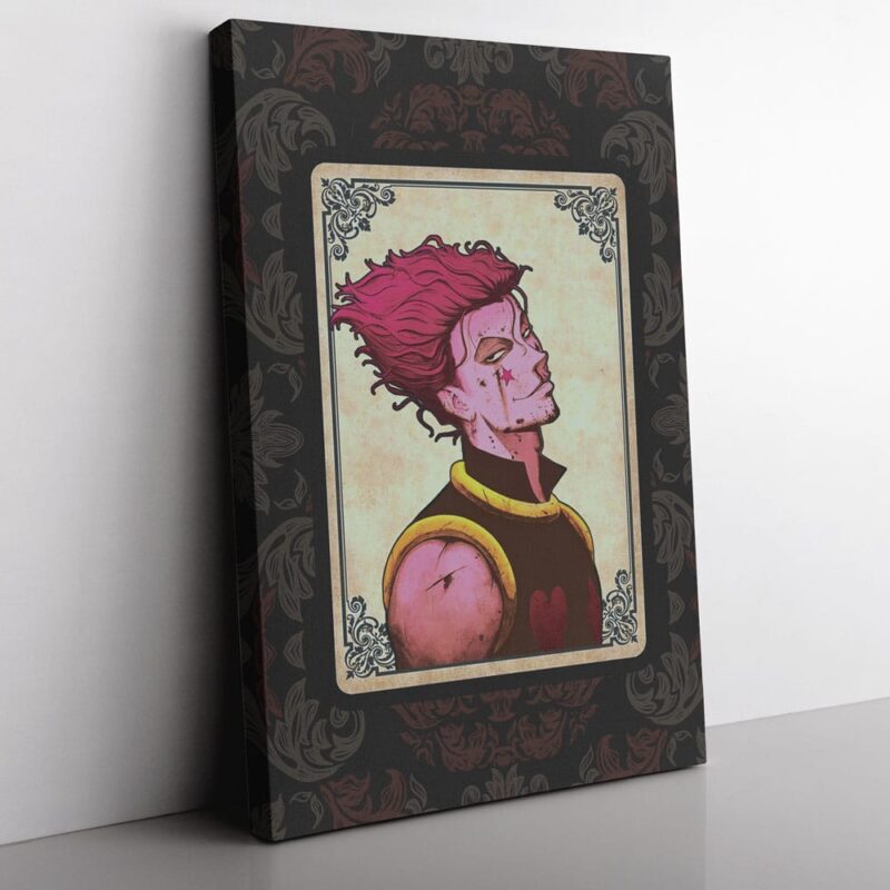 Trippy Hypnotic Eye Hisoka Hunter X Hunter Canvas Poster Print Wall Art Decor