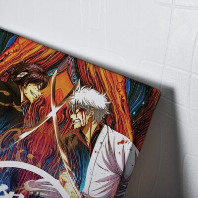 Trippy Shinsuke vs Gintoki Gintama Canvas Poster Print Wall Art Decor 2
