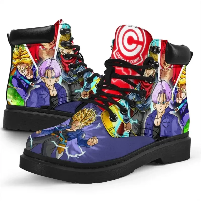 Trunks Dragon Ball Boots Timbs Custom Anime