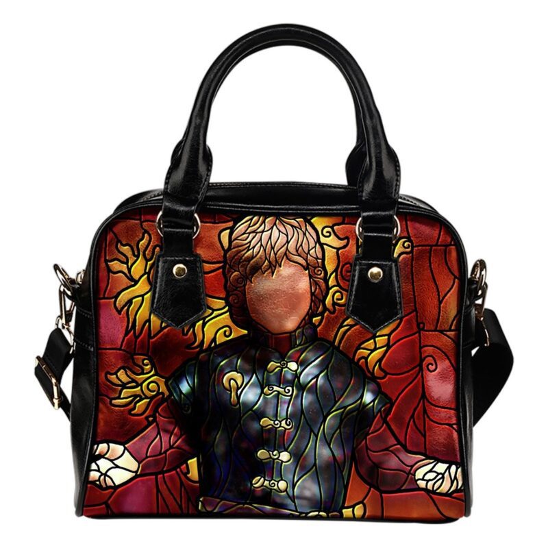 Tyrion Lannister Stained Glass Lady Leather Shoulder Hand Bag SB0095