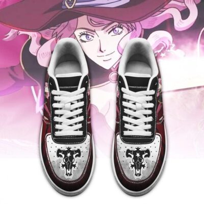 Vanessa Enoteca Sneakers Black Bull Knight Black Clover Anime Shoes Air Force 1 Sneakers 1