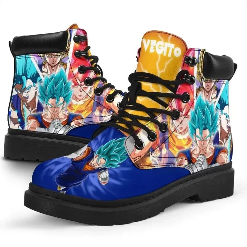 Vegito Dragon Ball Boots Shoes Custom Anime