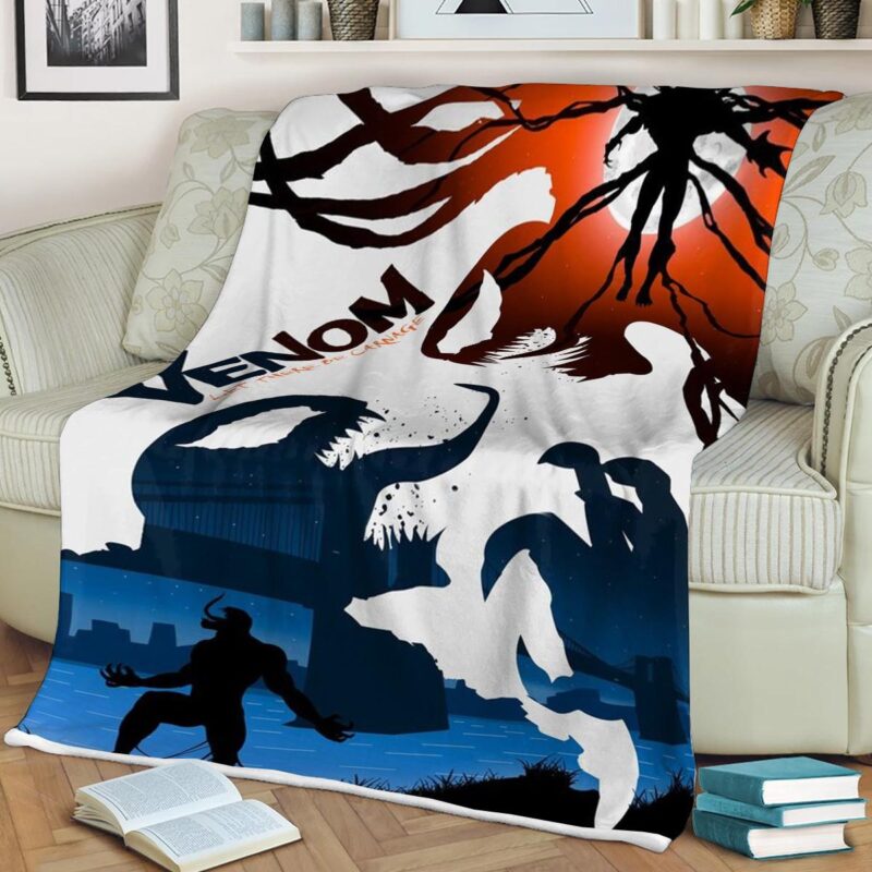 Venom 2 Let There Be Carnage Comfy Sofa Throw Blanket Gift