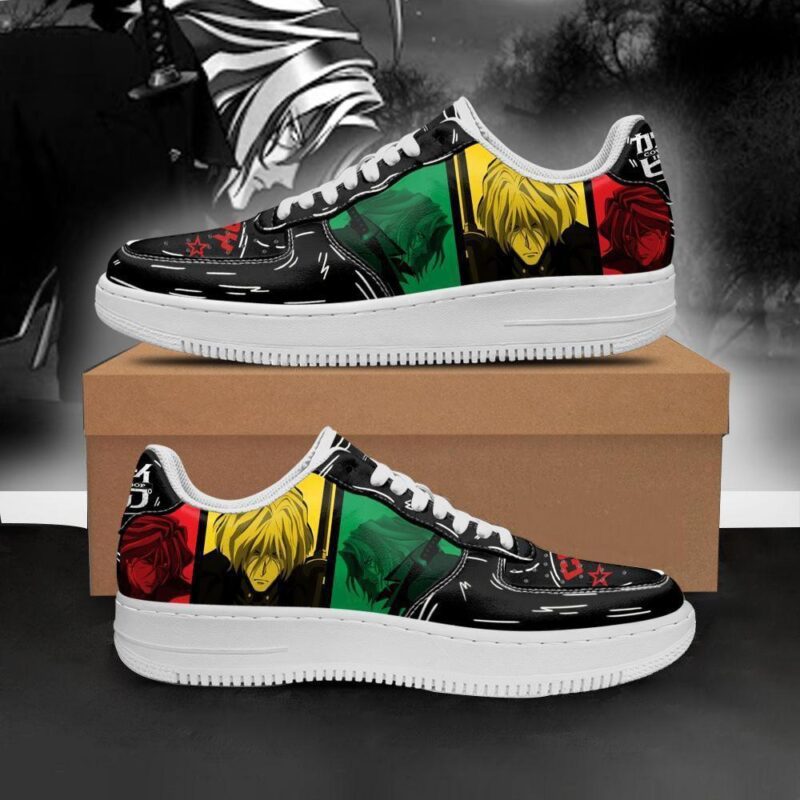 Vicious Cowboy Bebop Sneakers Anime Custom Shoes Air Force 1 Sneakers