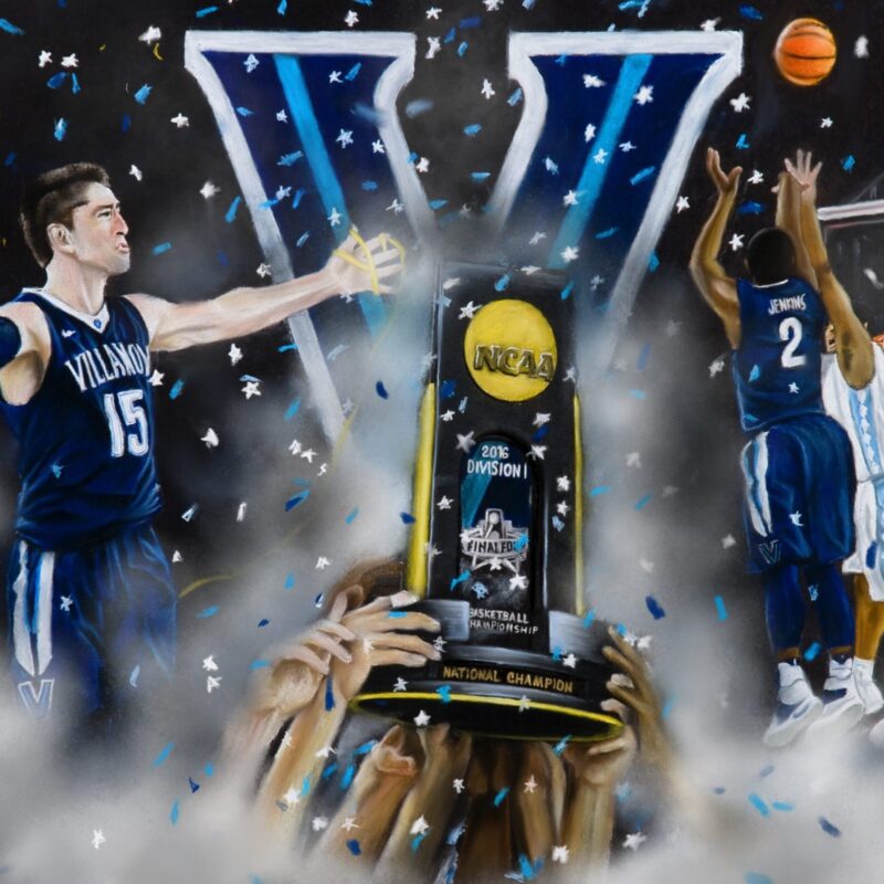 Villanova 2016 National Champions The Shot Canvas Prints Wall Art Decor 1