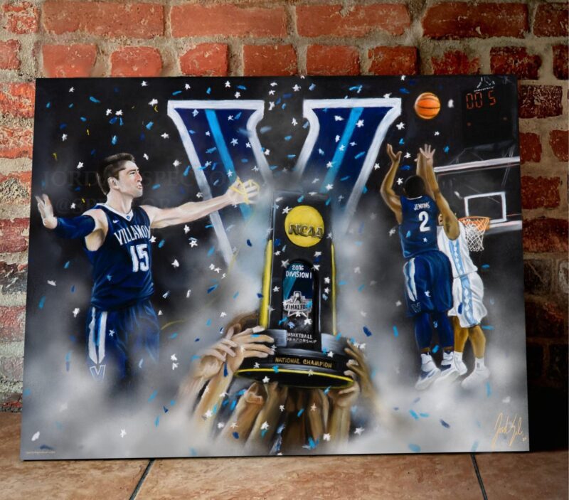 Villanova 2016 National Champions "The Shot" Canvas Prints - Wall Art Decor