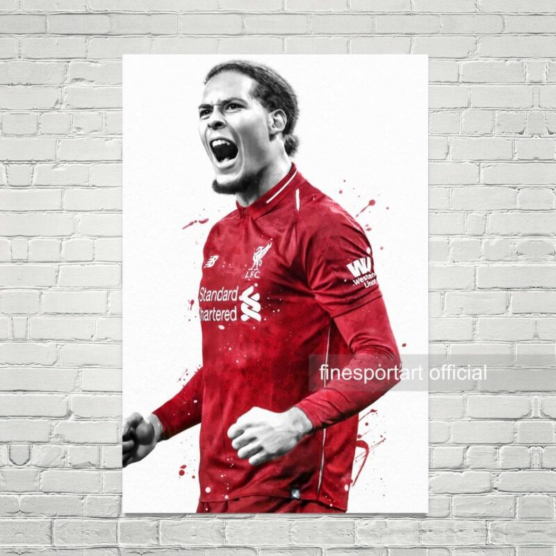 Virgil Van Dijk Poster