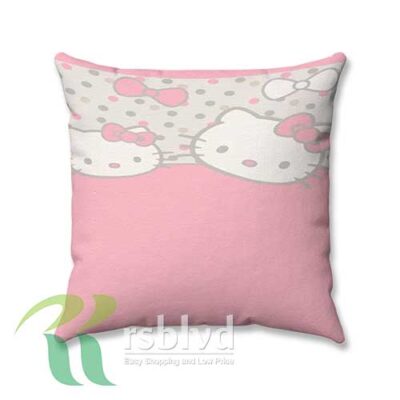 Wallpaper Whatsapp Hello Kitty Pink Custom Pillow Case Cover