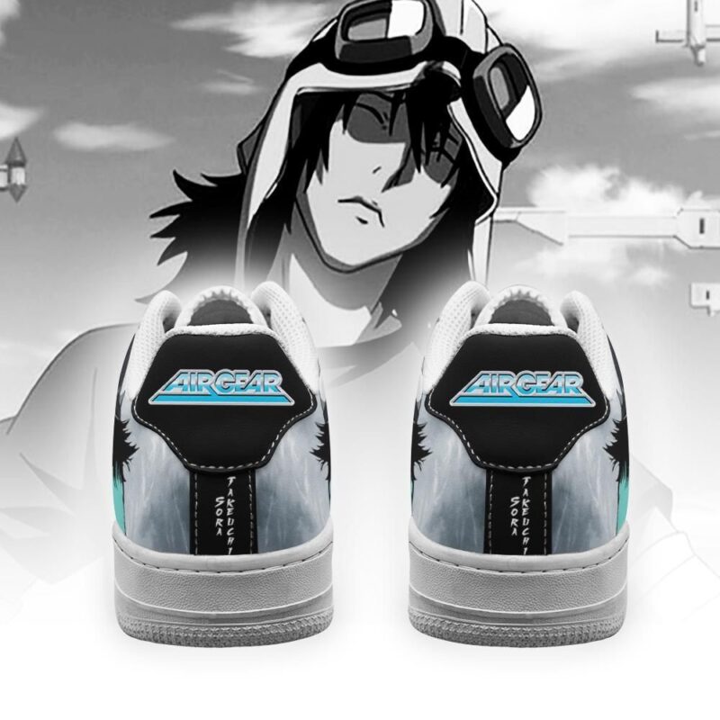 Wind King Sora Takeuchi Air Gear Shoes Anime Shoes Air Force 1 Sneakers 2