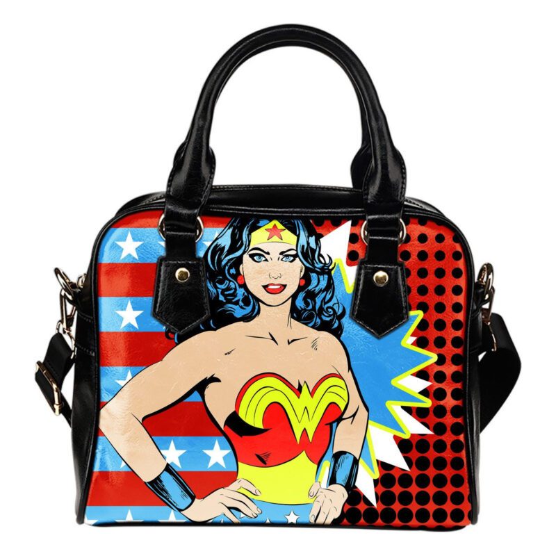 Wonder Woman Lady Leather Shoulder Hand Bag SB0051