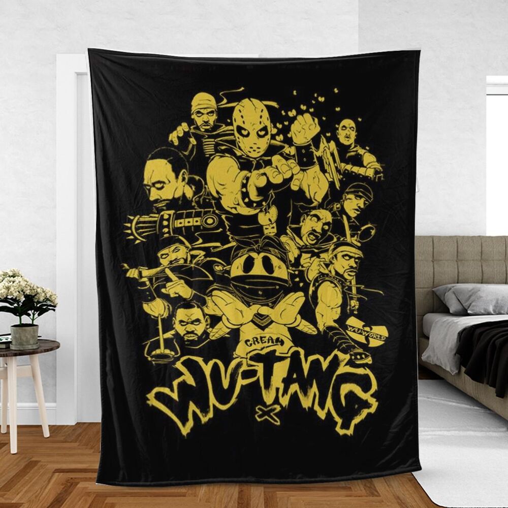 Wu-Tang-Clan-Rap-Hip-Hop-2-Fan-Gift-Wu-Tang-Clan-Rap-Hip-Hop-Gift-For-Fan-Comfy-Sofa-Throw-Blanket-Gift-1 Wu-Tang Clan Rap Hip Hop Gift For Fan Comfy Sofa Throw Blanket Gift