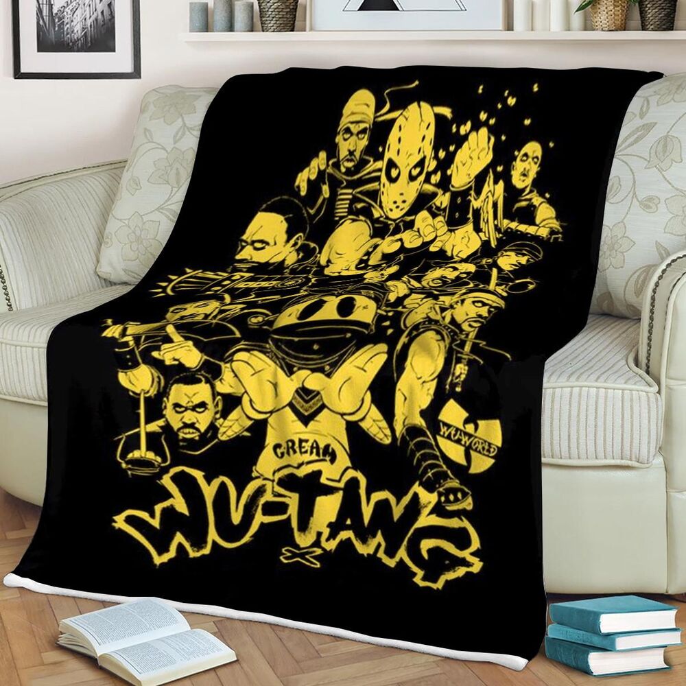 Wu-Tang-Clan-Rap-Hip-Hop-2-Fan-Gift-Wu-Tang-Clan-Rap-Hip-Hop-Gift-For-Fan-Comfy-Sofa-Throw-Blanket-Gift Wu-Tang Clan Rap Hip Hop 2 Fan Gift