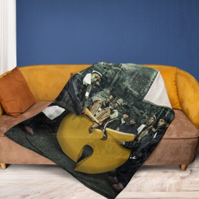 Wu-Tang Clan Rap Hip Hop Gift For Fan Comfy Sofa Throw Blanket Gift