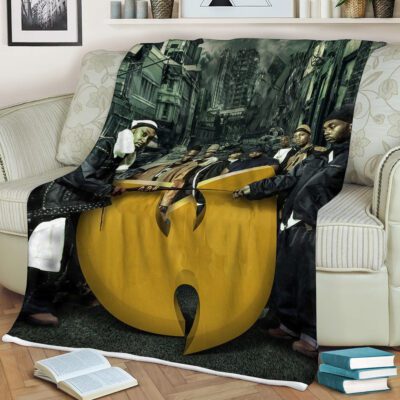 Wu Tang Clan Rap Hip Hop 8 Fan Gift Wu Tang Clan Rap Hip Hop Gift For Fan Comfy Sofa Throw Blanket Gift 2