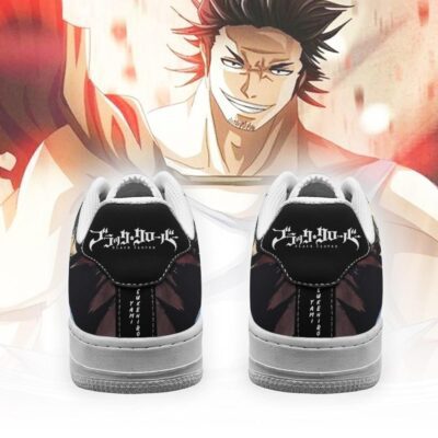 Yami Sukehiro Sneakers Black Bull Knight Black Clover Anime Shoes Air Force 1 Sneakers 2
