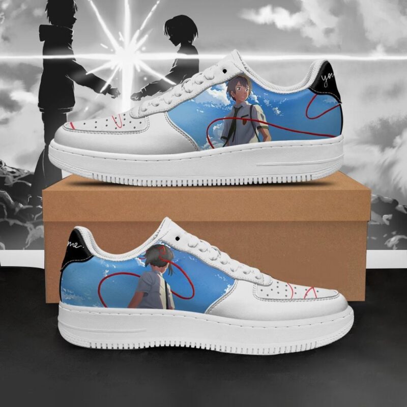 Your Name Shoes Custom Anime Air Force 1 Sneakers