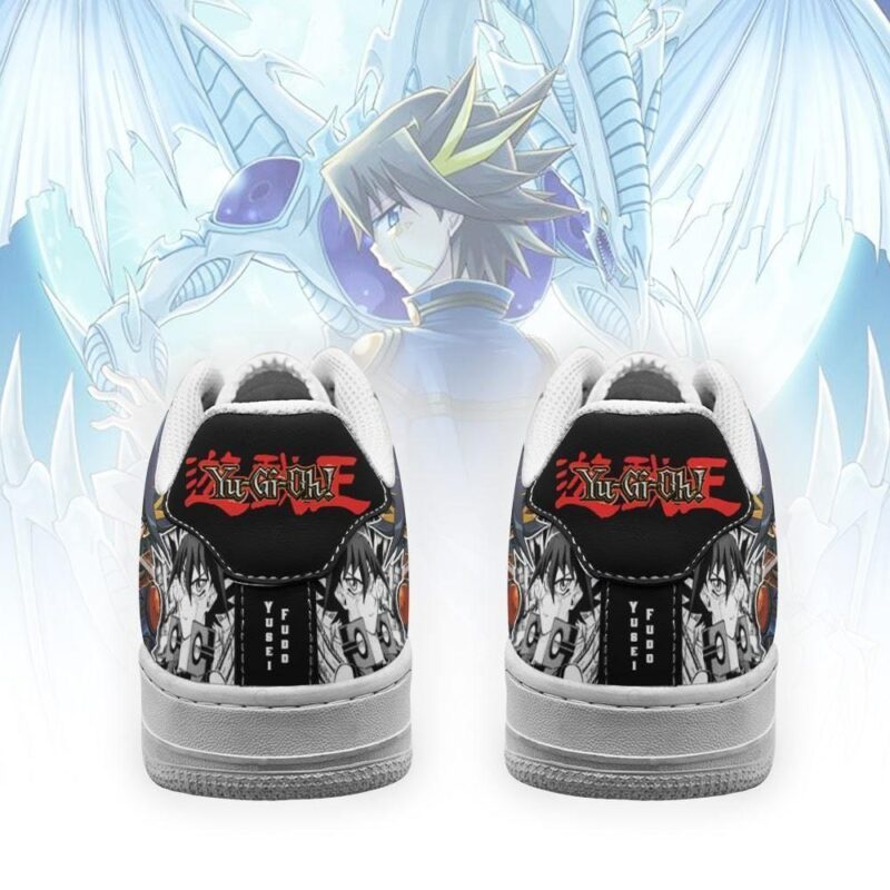 Yugioh Shoes Yusei Fudo Sneakers Yu Gi Oh Anime Shoes Air Force 1 Sneakers 2