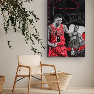 Chicago Bulls Basketball Poster