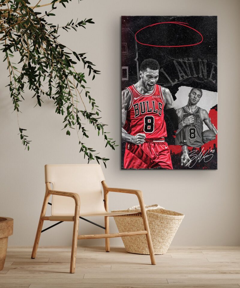 Chicago Bulls Basketball Poster