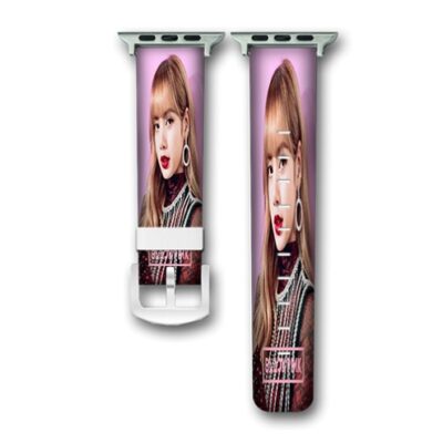 lisa blackpink New Custom Apple Watch Band Genuine Wrist Band Replacement