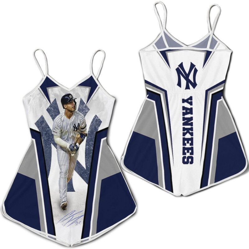 25 New York Yankees Gleyber Torres Baseball Romper RJ02217