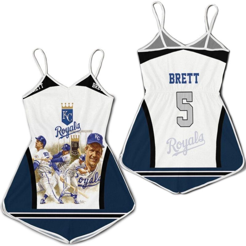 5 George Brett Kansas City Royals City Romper RJ01853