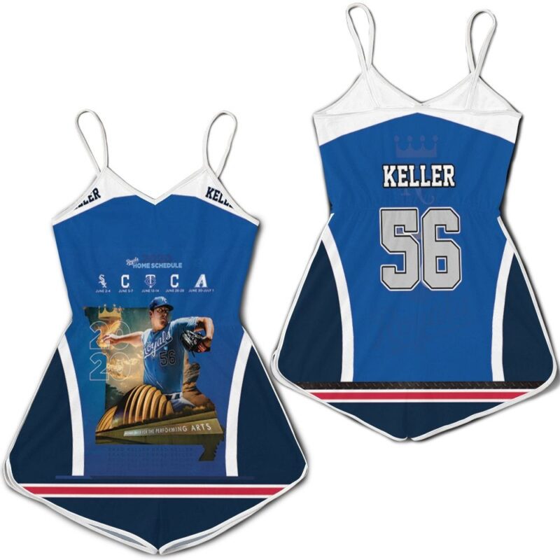 56 Brad Keller Kansas City Royals City Romper RJ01665