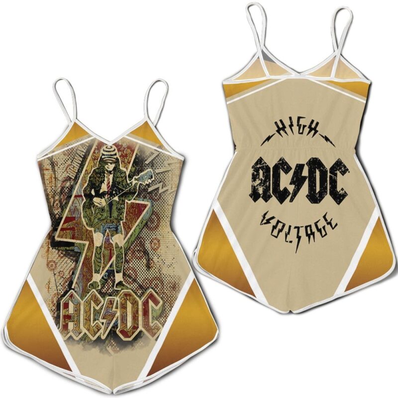 ACDC Angus Young Highway To Hell Romper RJ04922