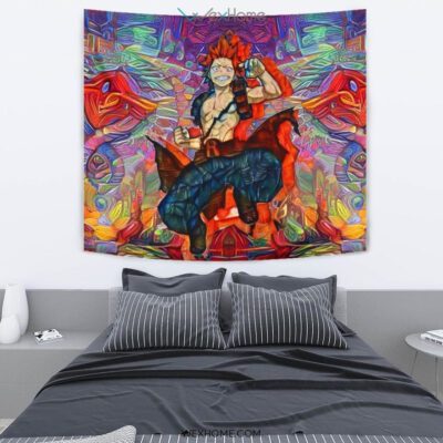 Abstract Eijiro Kirishima Wall Anime Tapestry 3 Abstract Eijiro Kirishima Wall Anime Tapestry 3