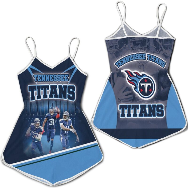 Afc South Division Champions Tennessee Titans Super Bowl 2021 Romper RJ04527