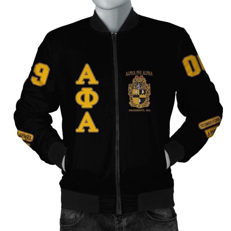 Africa Zone Jacket - Giza Alpha Phi Alpha Bomber Jacket J5 BJ02502