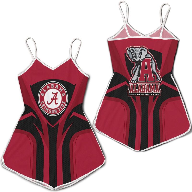 Alabama crimson tide ncaa for tide fan 3d jersey Romper RJ04475