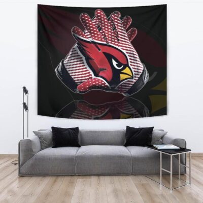 American Football Team Tapestry - Arizona Cardinals Head Artwork On Gloves Tapestry Wall Hanging 3 American Football Team Tapestry Arizona Cardinals Head Artwork On Gloves Tapestry Wall Hanging 3
