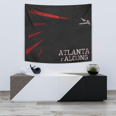 American Football Team Tapestry - Atlanta Falcons Minimalist Old Style Text Tapestry Wall Hanging 1 American Football Team Tapestry Atlanta Falcons Minimalist Old Style Text Tapestry Wall Hanging 1