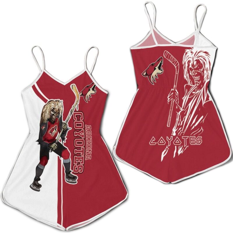 Arizona Coyotes And Zombie For Fans Romper RJ03156