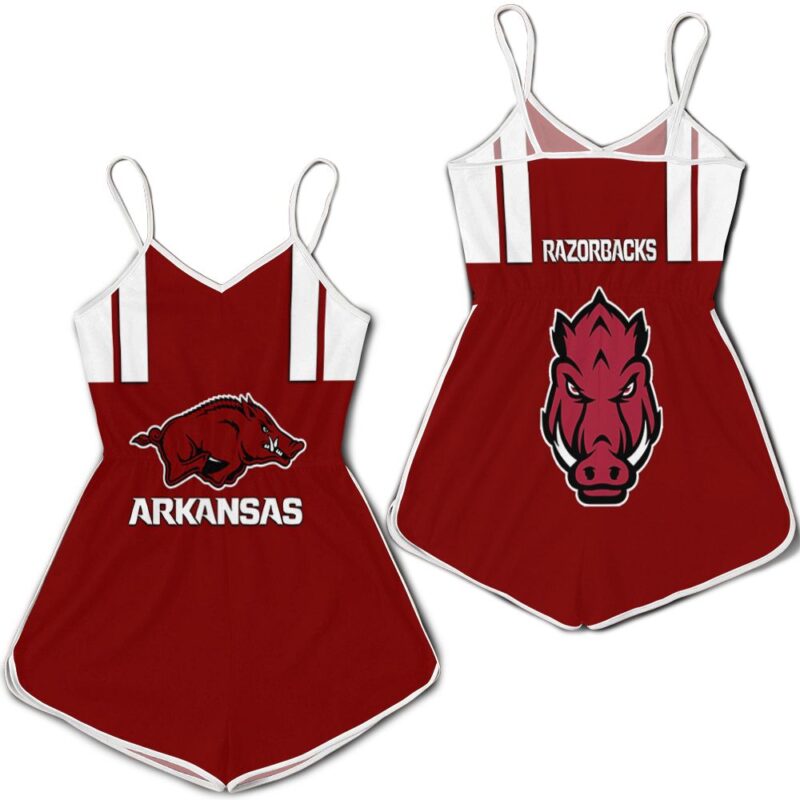 Arkansas Razorbacks Ncaa For Razorbacks Fan 3d jersey Romper RJ04467