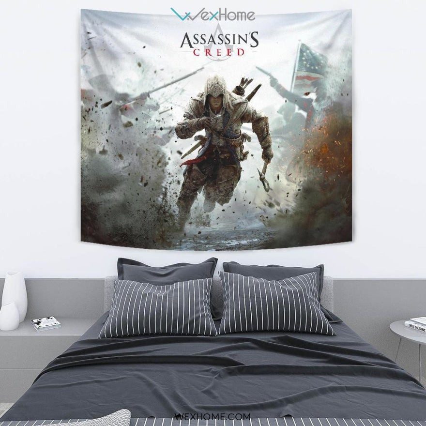 Assassin’s Creed Tapestry Remastered For Gamer Fan Let The Colors Inspire You